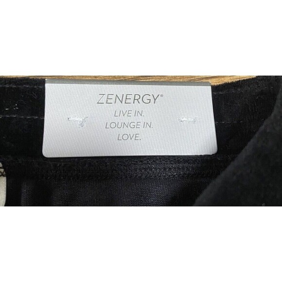 Zenergy By Chico's Womens Pants Size 0 US 4 XL Velour Velvet Pull On NWT - Picture 9 of 10